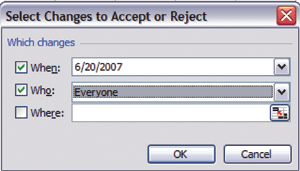 Excel realiza un seguimiento de los cambios con gris 7