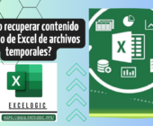 Â¿CÃ³mo recuperar contenido perdido de Excel de archivos temporales?