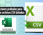 5 soluciones probadas para recuperar archivos CSV daÃ±ados