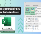 Â¿CÃ³mo reparar controles ActiveX rotos en Excel?
