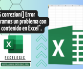 [5 correzioni] Error Â«Encontramos un problema con algÃºn contenido en ExcelÂ».