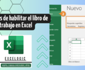 5 formas de habilitar el libro de trabajo en Excel