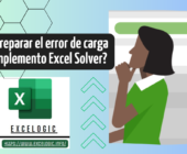Â¿CÃ³mo reparar el error de carga del complemento Excel Solver?
